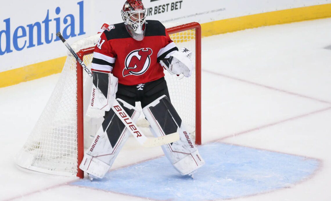 Vitek Vanecek New Jersey Devils