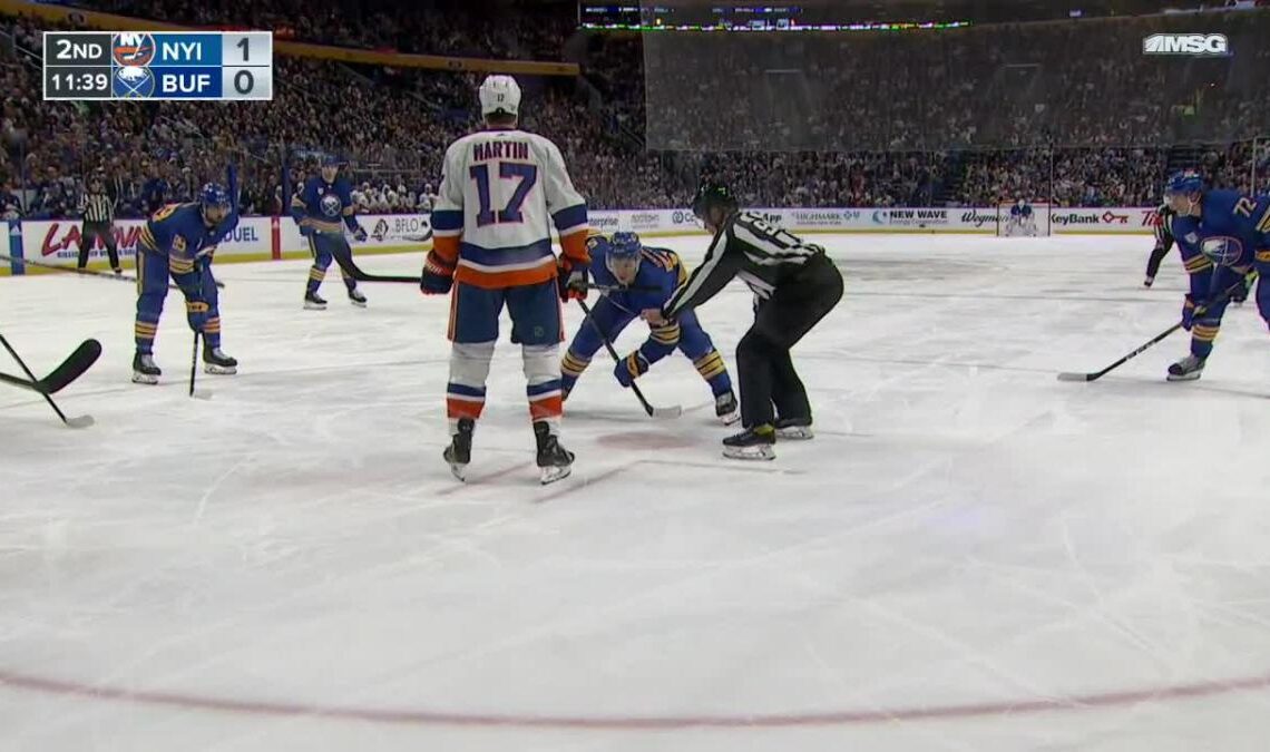 Alex Tuch with a Goal vs. New York Islanders