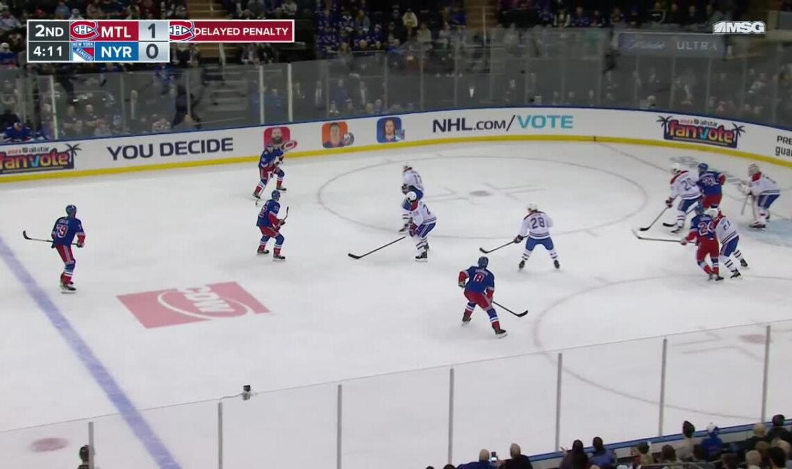 Artemi Panarin with a Goal vs. Montreal Canadiens