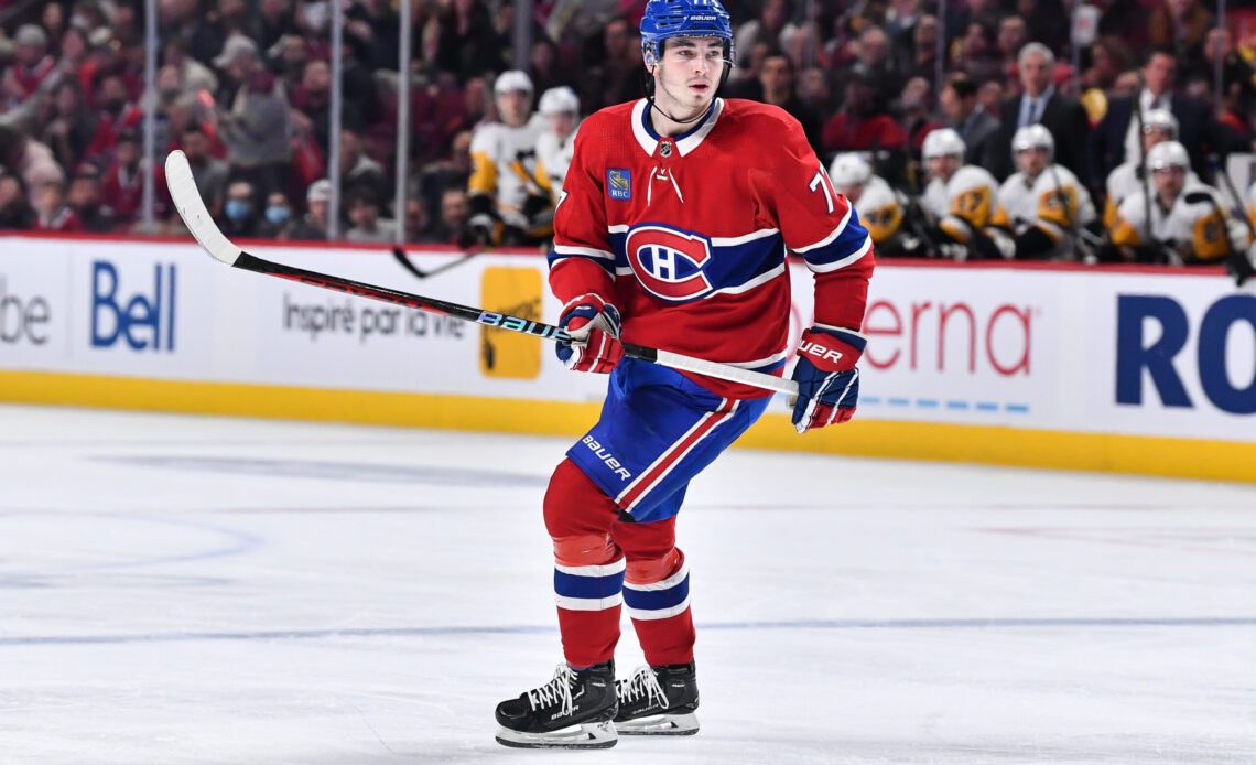 Canadiens' Gamble on Kirby Dach Paying Off