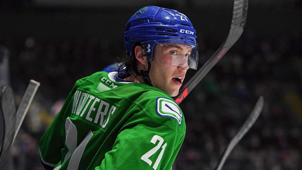Despite young age, Wouters a natural leader for Canucks | TheAHL.com