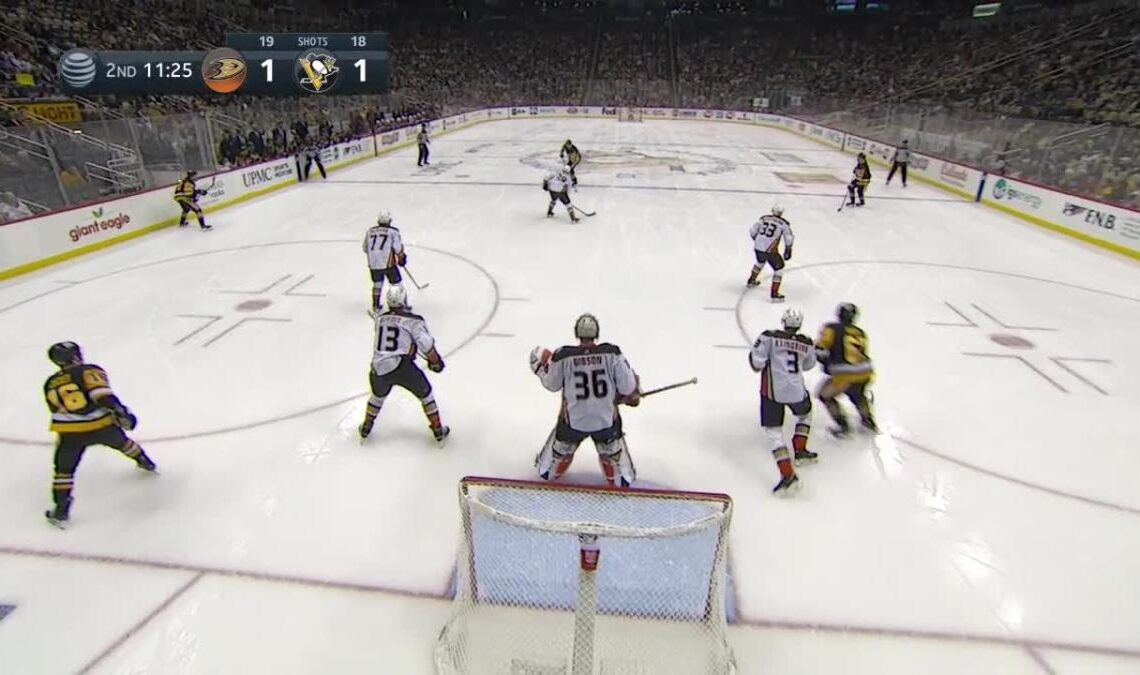 Evgeni Malkin with a Goal vs. Anaheim Ducks