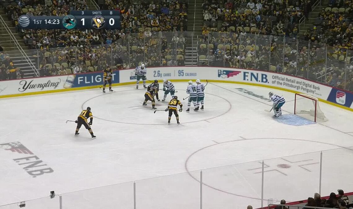 Evgeni Malkin with a Goal vs. San Jose Sharks