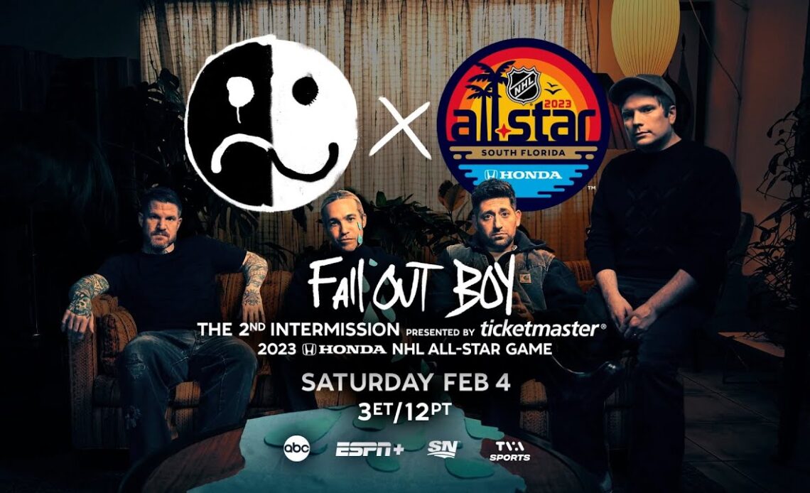 Fall Out Boy to Perform at 2023 Honda NHL All-Star Game