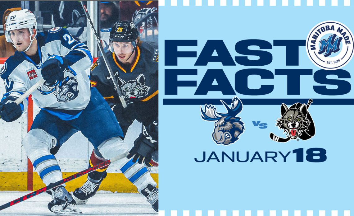 Fast Facts: Moose vs. Chicago - Jan. 18