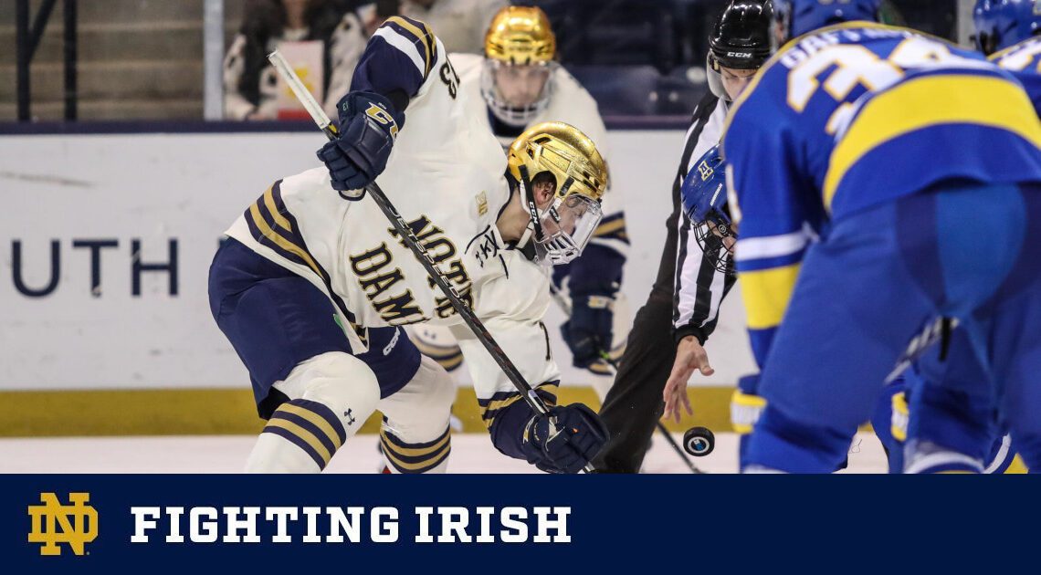 Hockey Hosts Gophers For Pair – Notre Dame Fighting Irish – Official Athletics Website