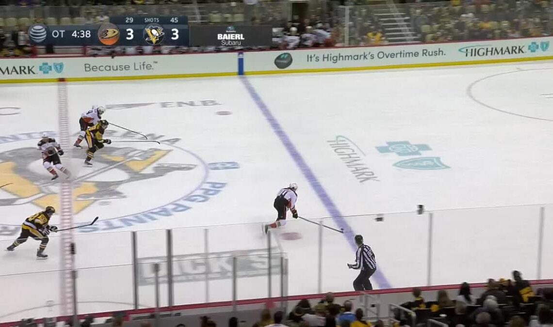 Jake Guentzel with a Spectacular Goal vs. Anaheim Ducks