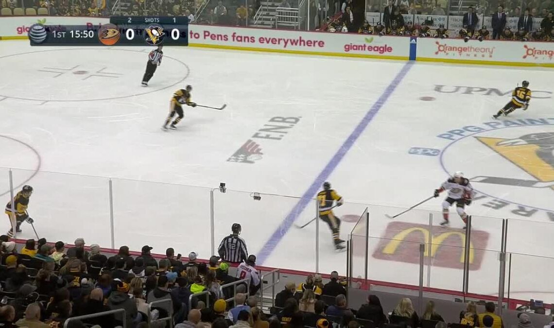 Jason Zucker with a Goal vs. Anaheim Ducks