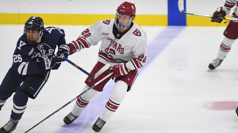 No. 9/9 Men's Ice Hockey Takes on Ivy, ECAC Hockey Rivals Yale, Brown in Road Contests This Weekend