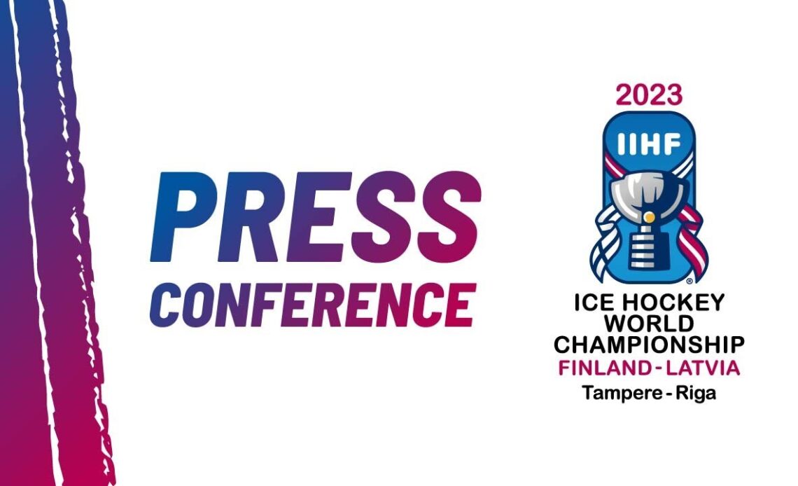 Press Conference - 2023 IIHF Ice Hockey World Championship