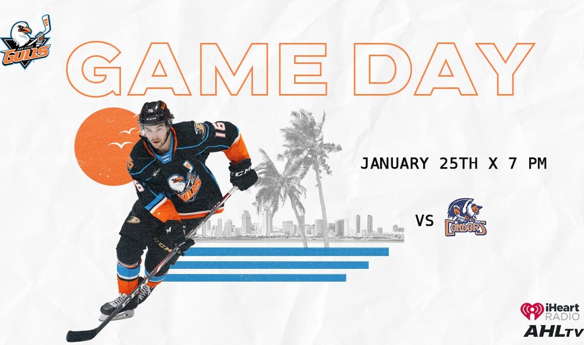 Preview: Gulls Battle Bakersfield Condors To Open Four-Game Homestand