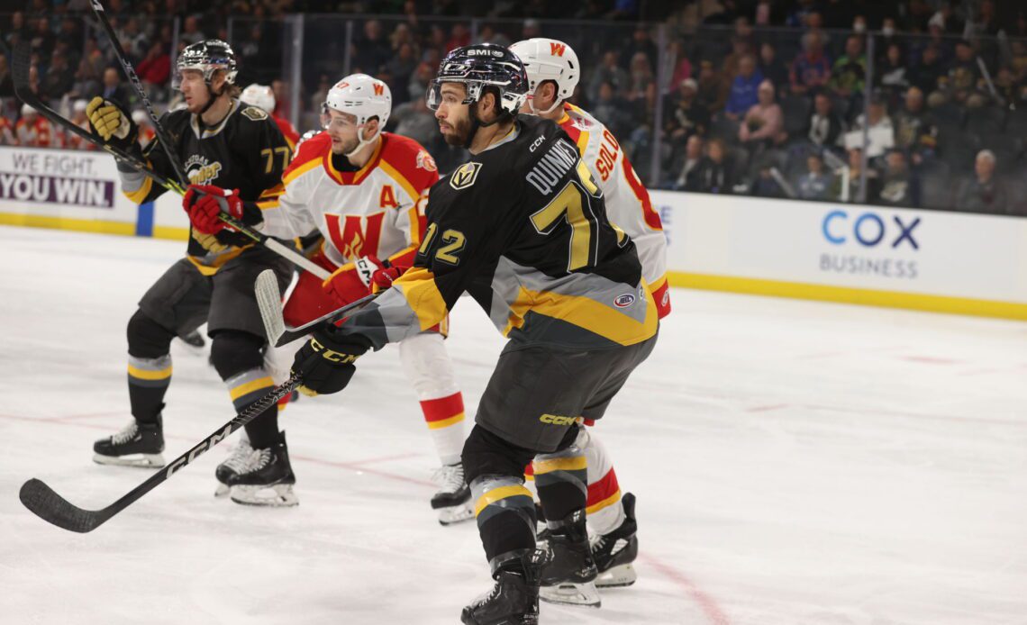 SILVER KNIGHTS TRIUMPH OVER CALGARY, 4-2