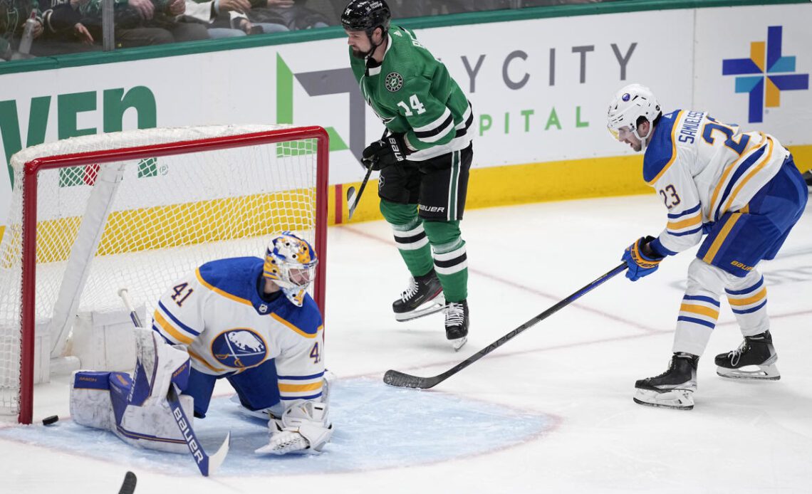 Sabres rookie Power scores in overtime in 3-2 win over Stars