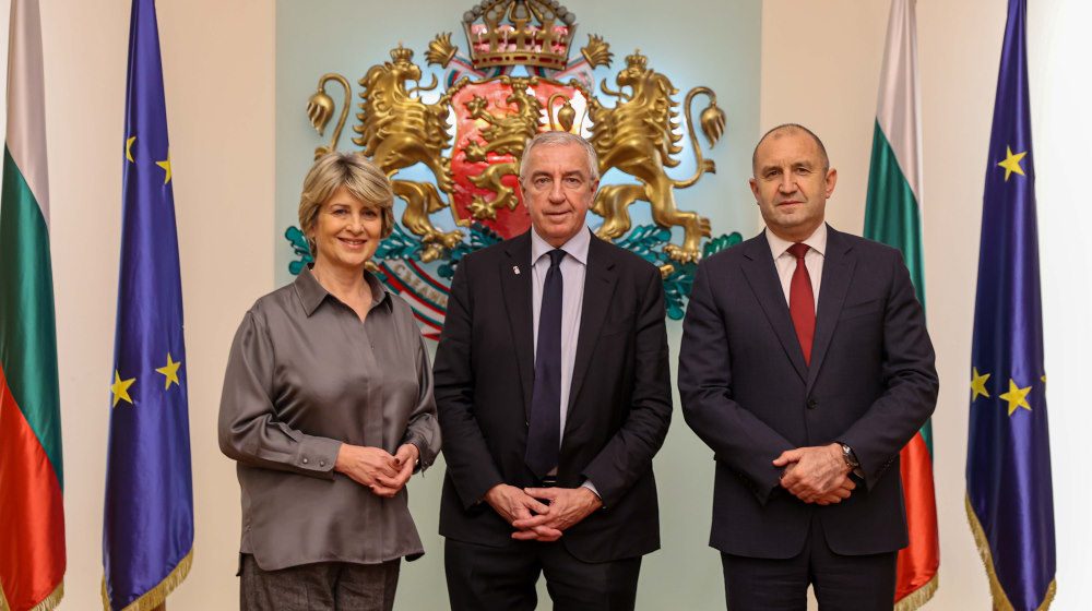 Tardif meets President of Bulgaria