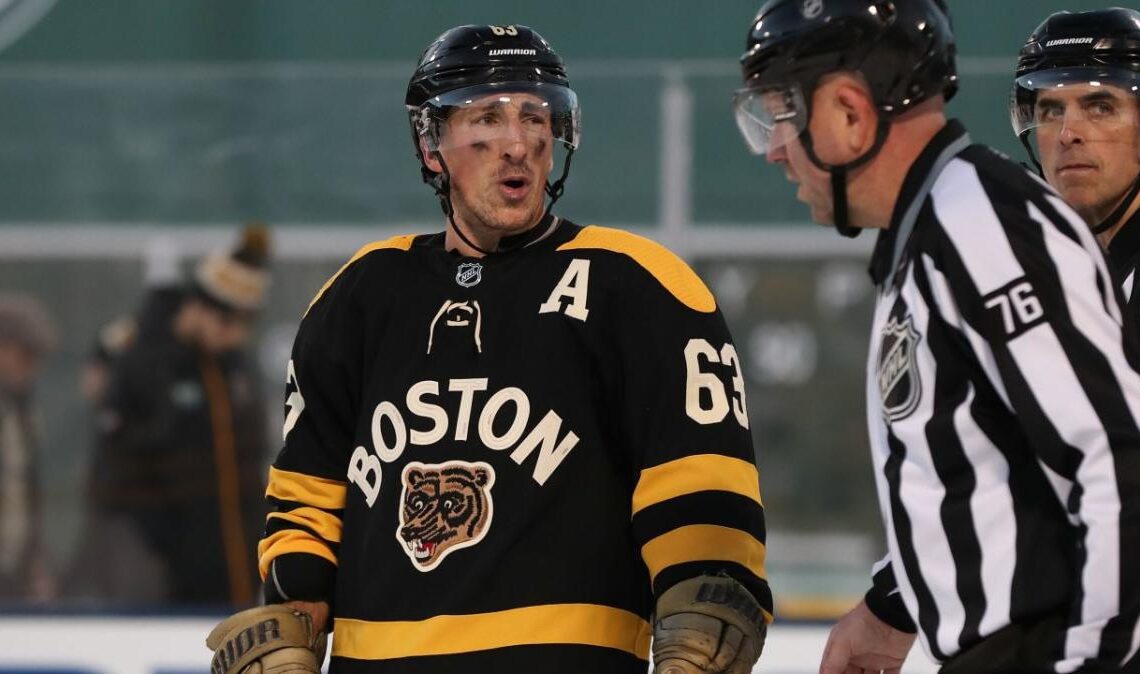 This mic'd up video of Brad Marchand in the Winter Classic is hilarious