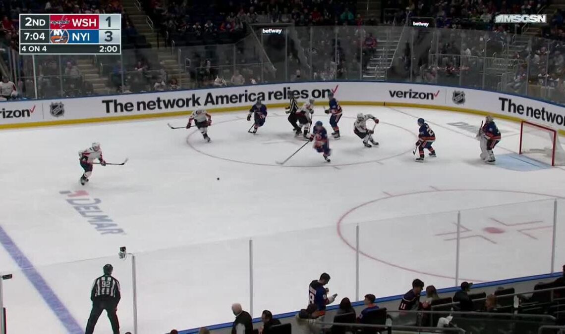 Tom Wilson with a Goal vs. New York Islanders