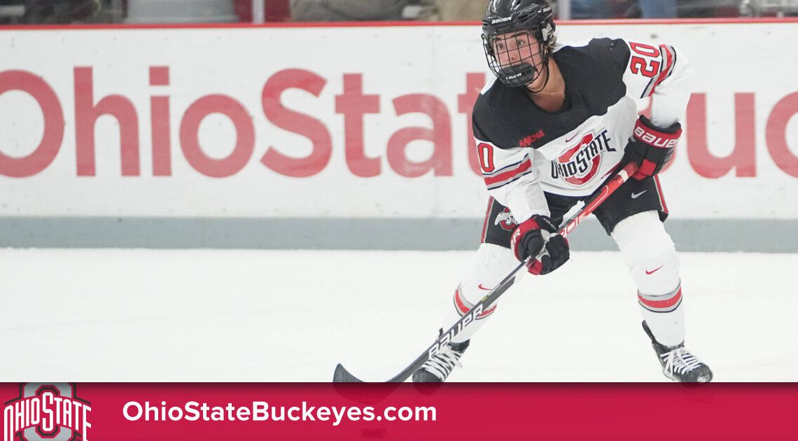 Webster Named WCHA Forward of the Month – Ohio State Buckeyes