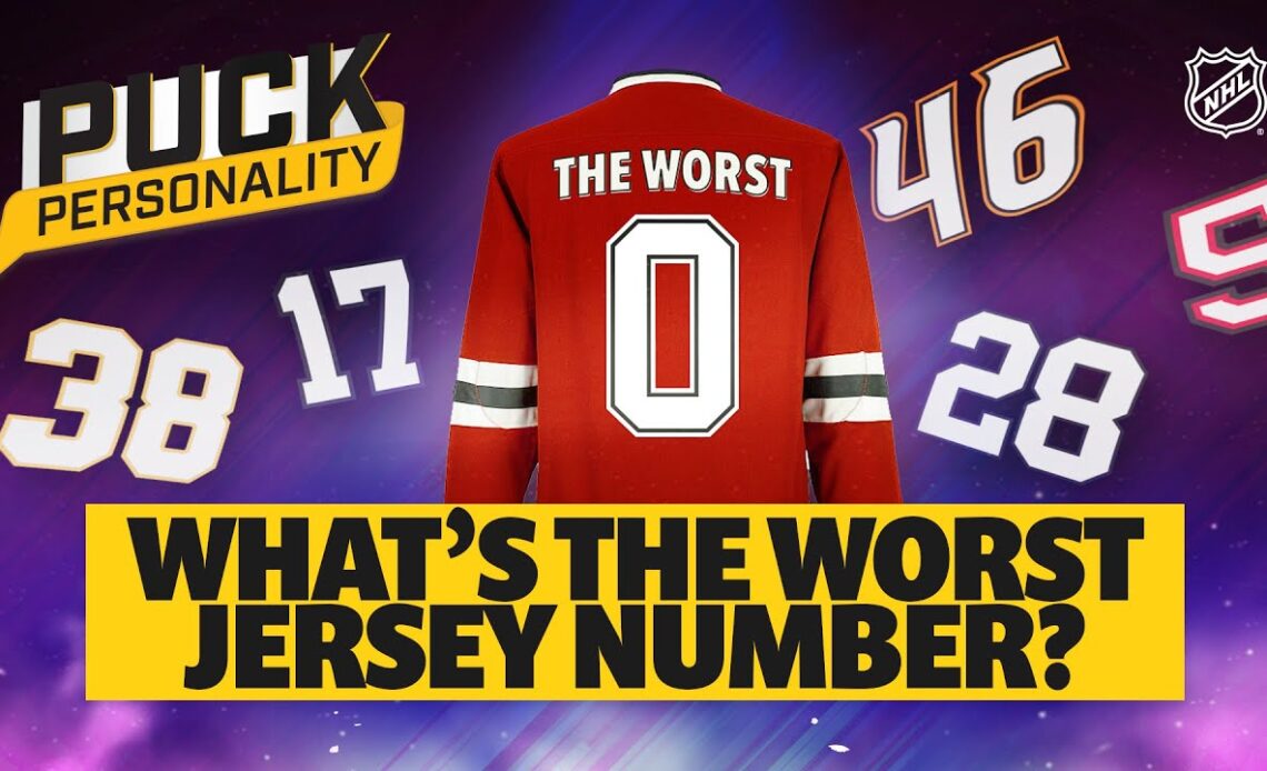 What's the Worst Jersey Number in Hockey? | Puck Personality