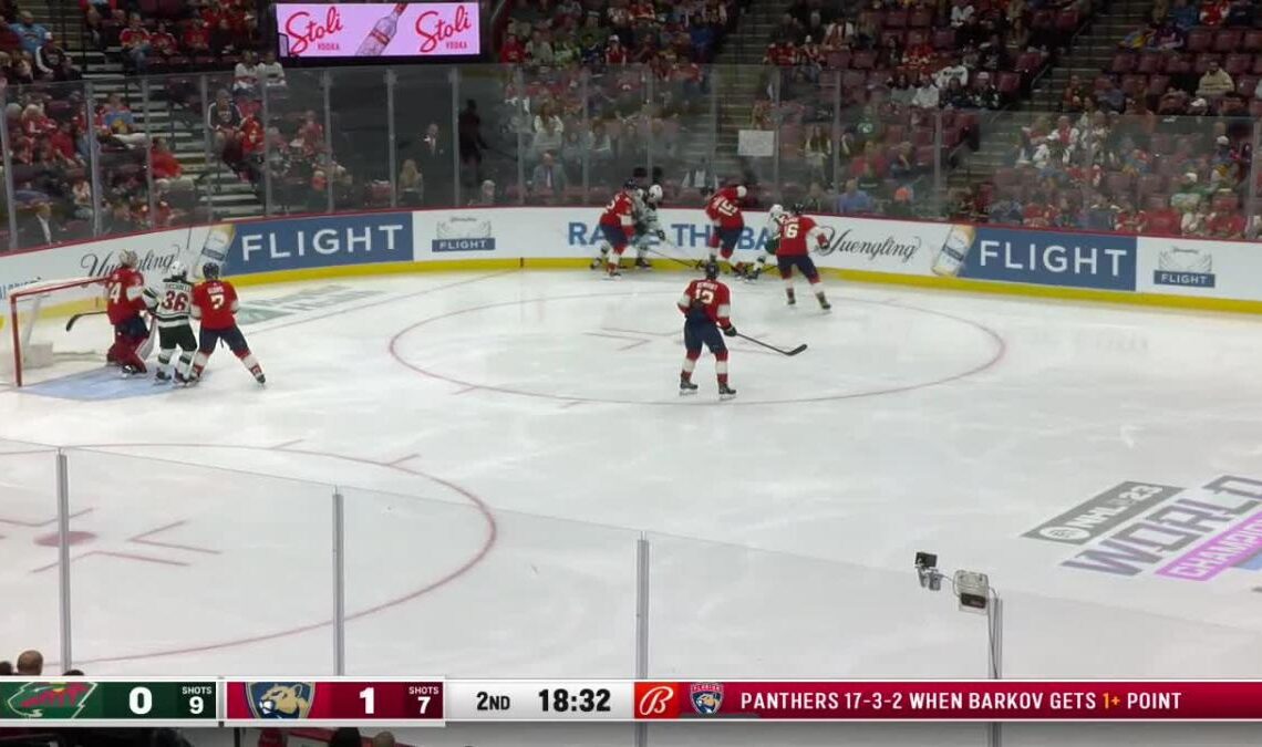 a Goal from Florida Panthers vs. Minnesota Wild