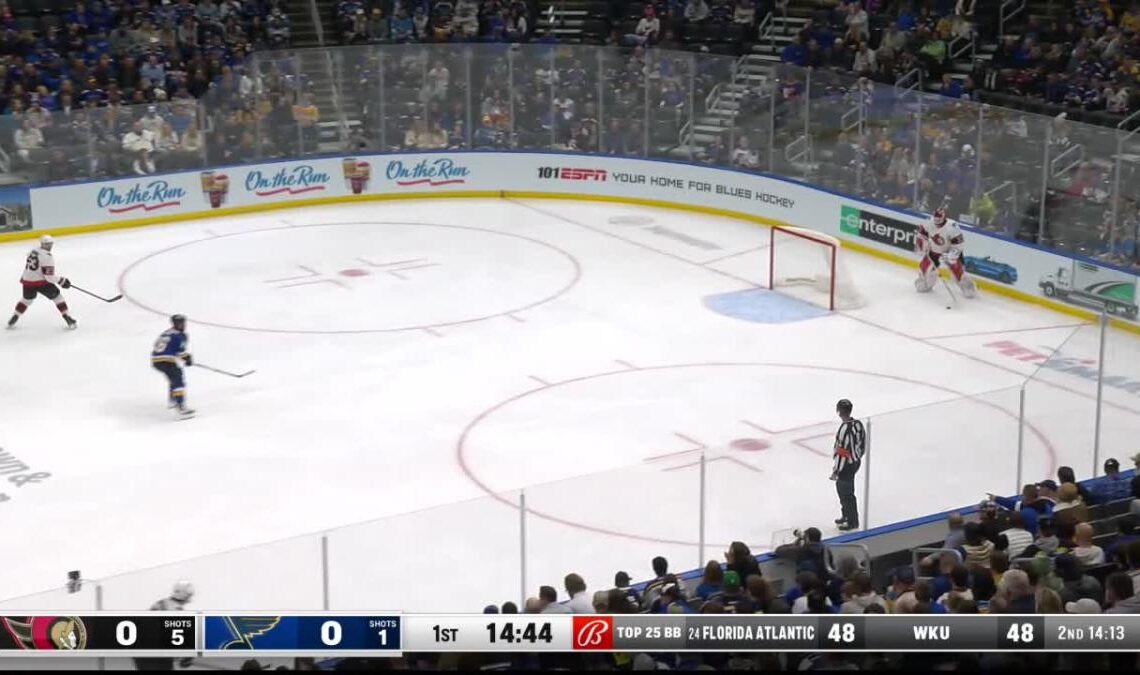 a Goal from St. Louis Blues vs. Ottawa Senators