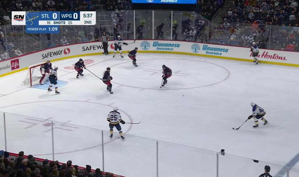 a Goal from Winnipeg Jets vs. St. Louis Blues