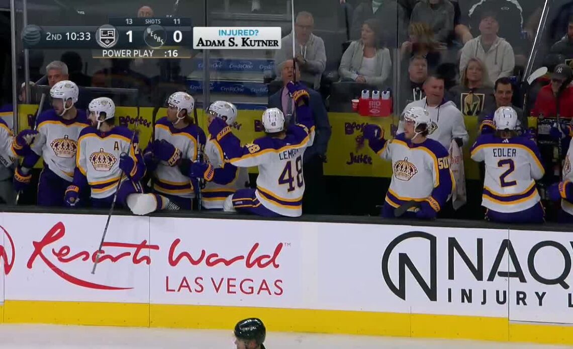 a Shorthanded Goal from Vegas Golden Knights vs. Los Angeles Kings