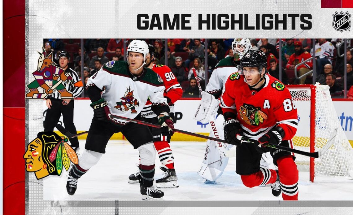 Coyotes @ Blackhawks 2/10 | NHL Highlights 2023