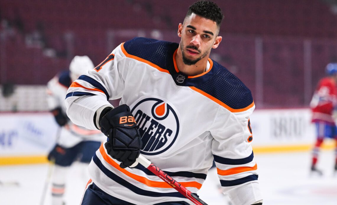 Evander Kane Edmonton Oilers