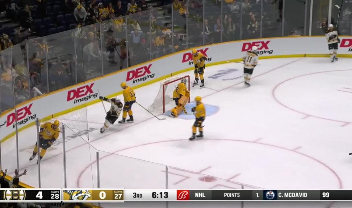 Trent Frederic with a Goal vs. Nashville Predators