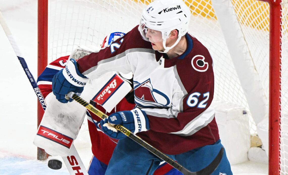 Avalanche lean on 4-goal opening frame to throttle slumping Canadiens
