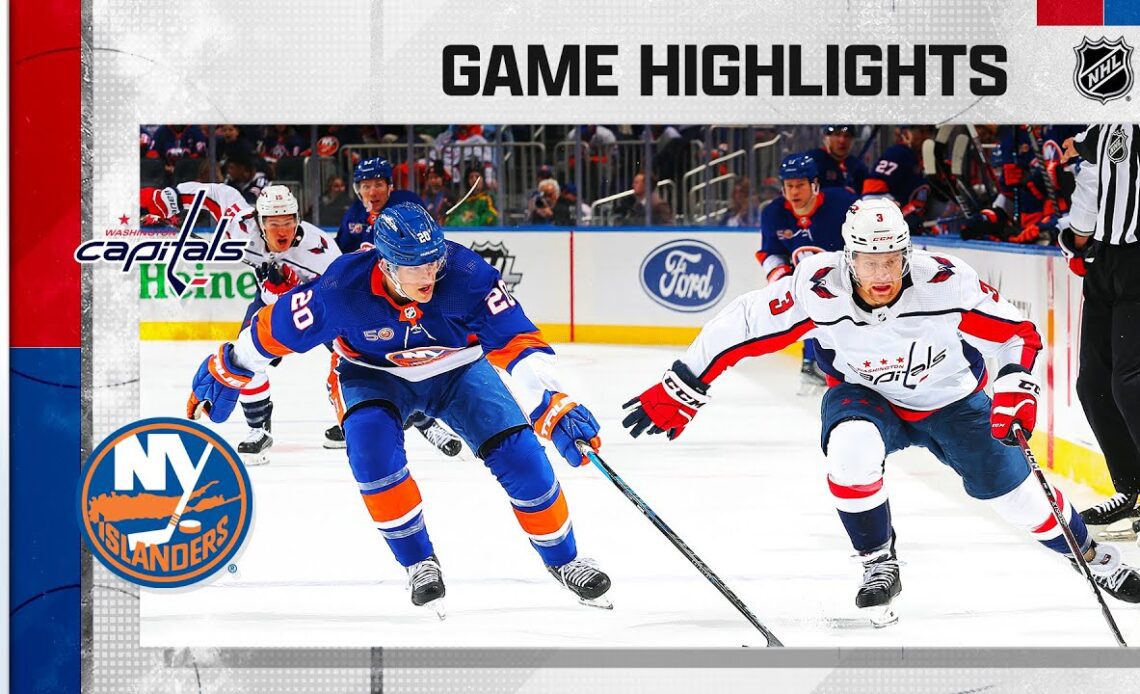 Capitals @ Islanders 3/11 | NHL Highlights 2023