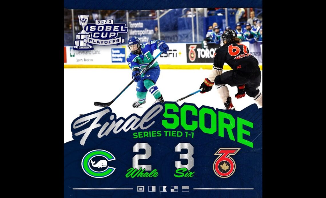 Connecticut Whale Highlights: Semifinals Game 2 against Toronto Six, March 18, 2023