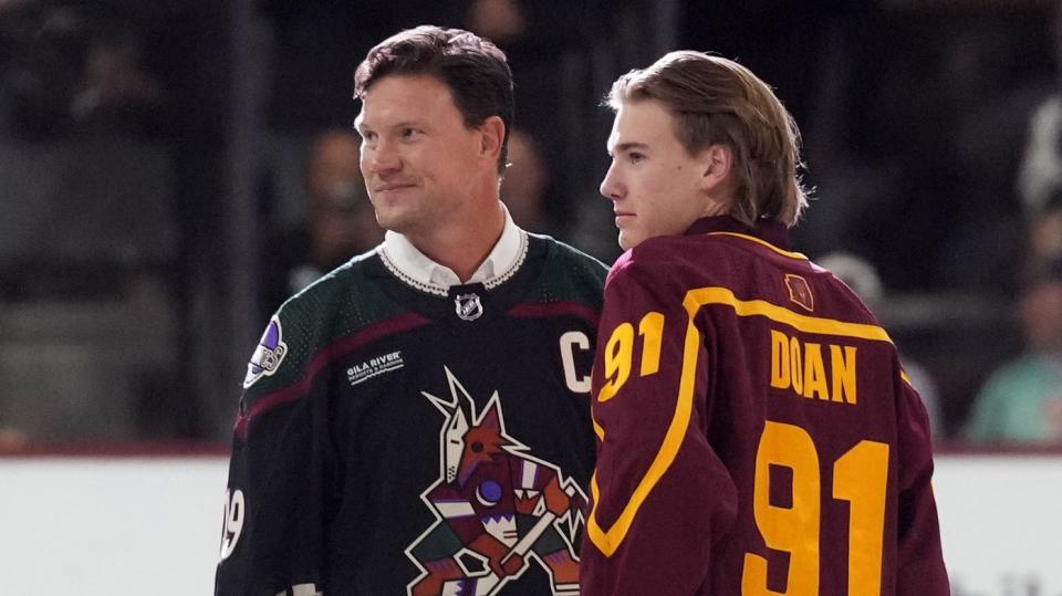 Coyotes sign Shane Doan’s son to entry-level contract