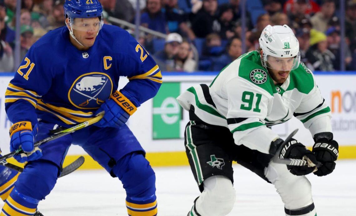 Dallas Stars' Tyler Seguin leaves game after leg is cut by skate