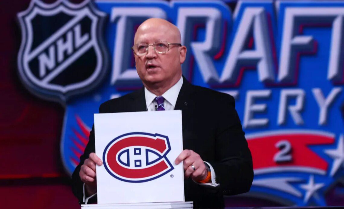2022 NHL Draft Lottery Montreal Canadiens First Overall
