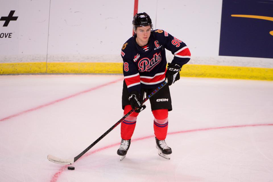 Regina Pats center Connor Bedard is the top-ranked prospect in the 2023 NHL draft.