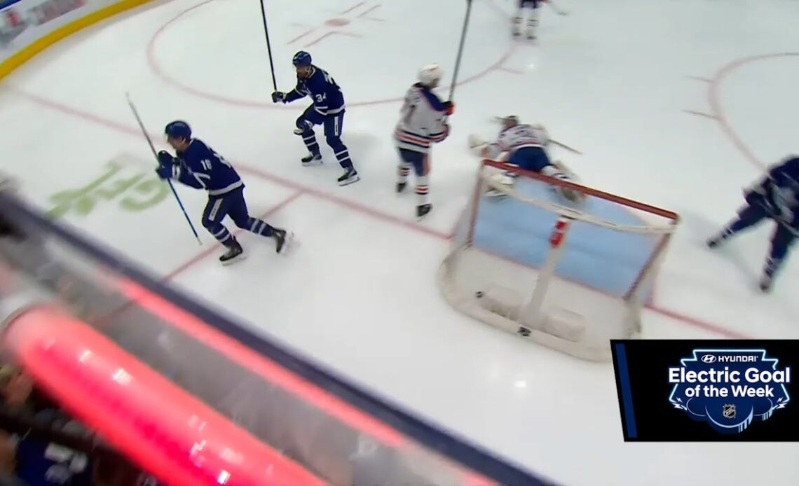 Larceny from Marner Nets the 'Electric' Goal of the Week