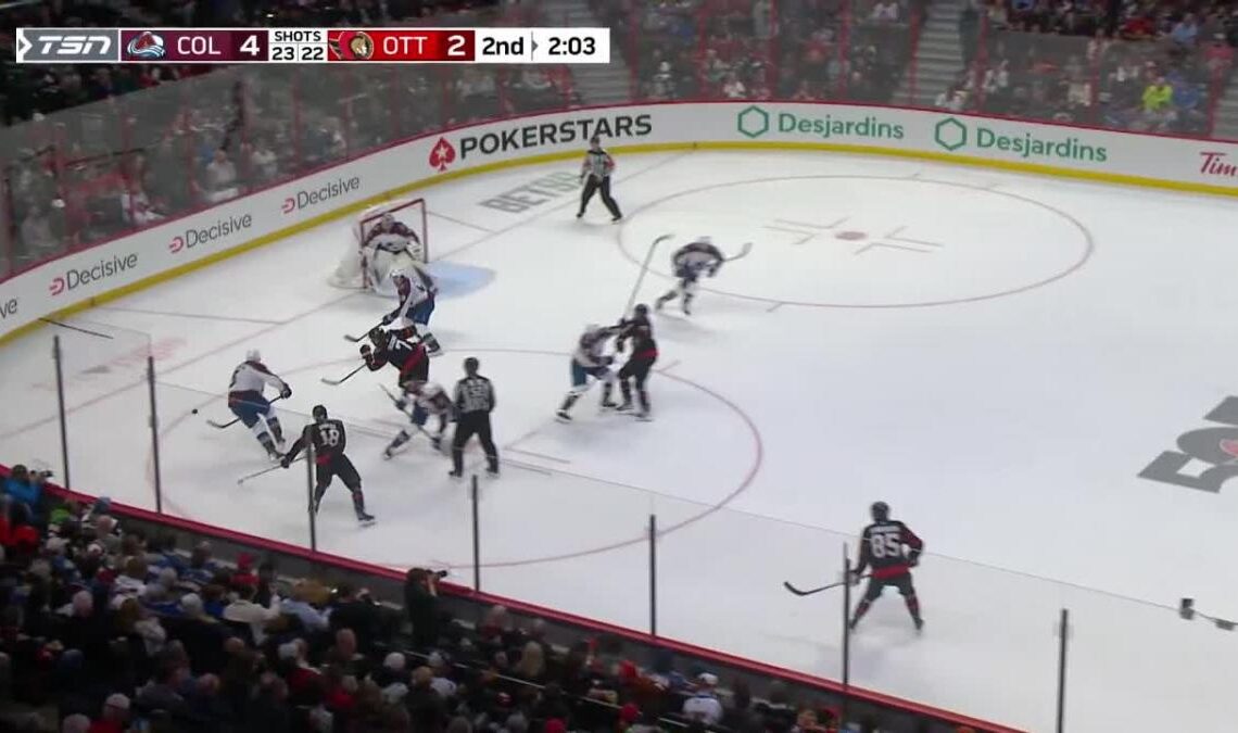 Lars Eller with a Goal vs. Ottawa Senators