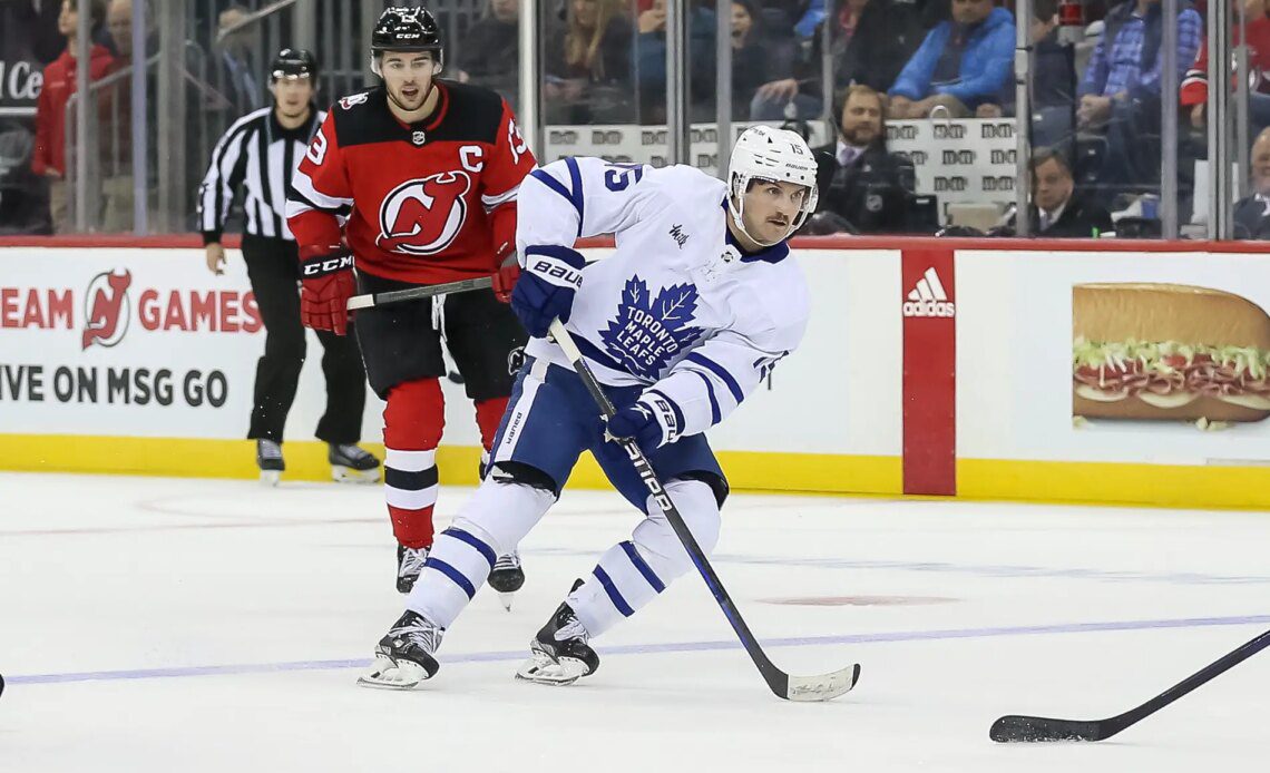 Alex Kerfoot Toronto Maple Leafs