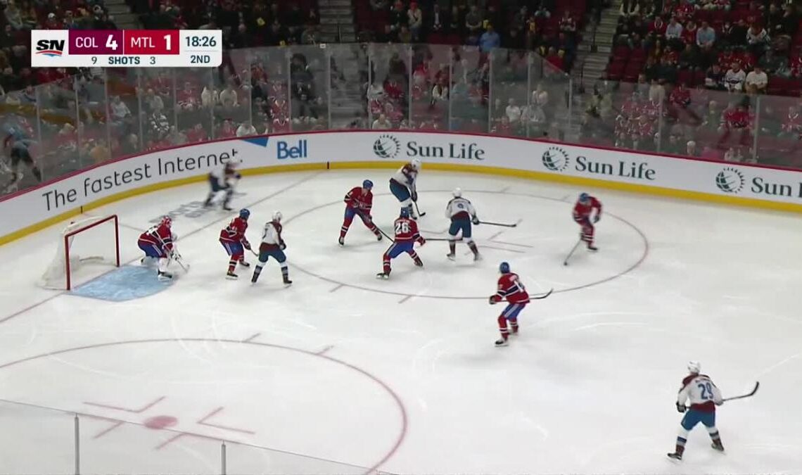 Mikko Rantanen with a Goal vs. Montreal Canadiens