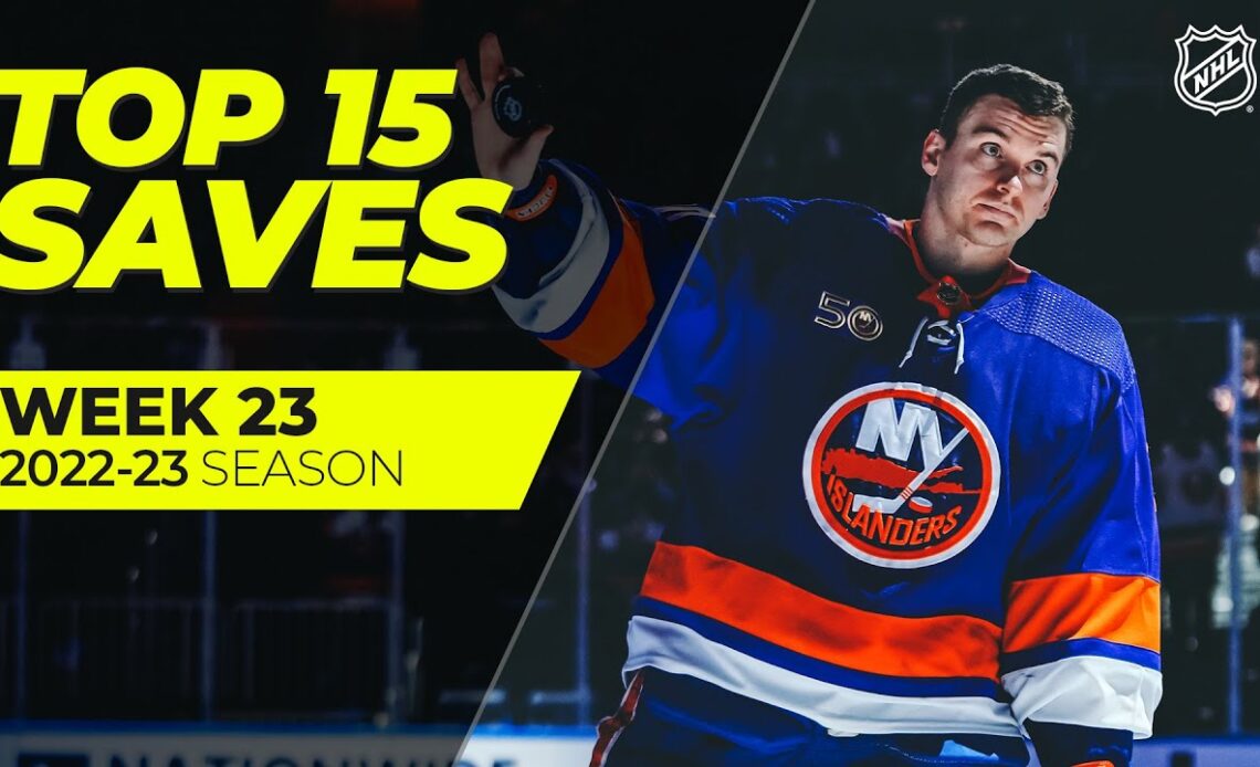 Must-See NHL Saves from Week 23 | Sorokin, Shesterkin, Stalock | 2022-23 Season