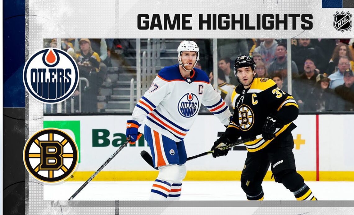 Oilers @ Bruins 3/9 | NHL Highlights 2023