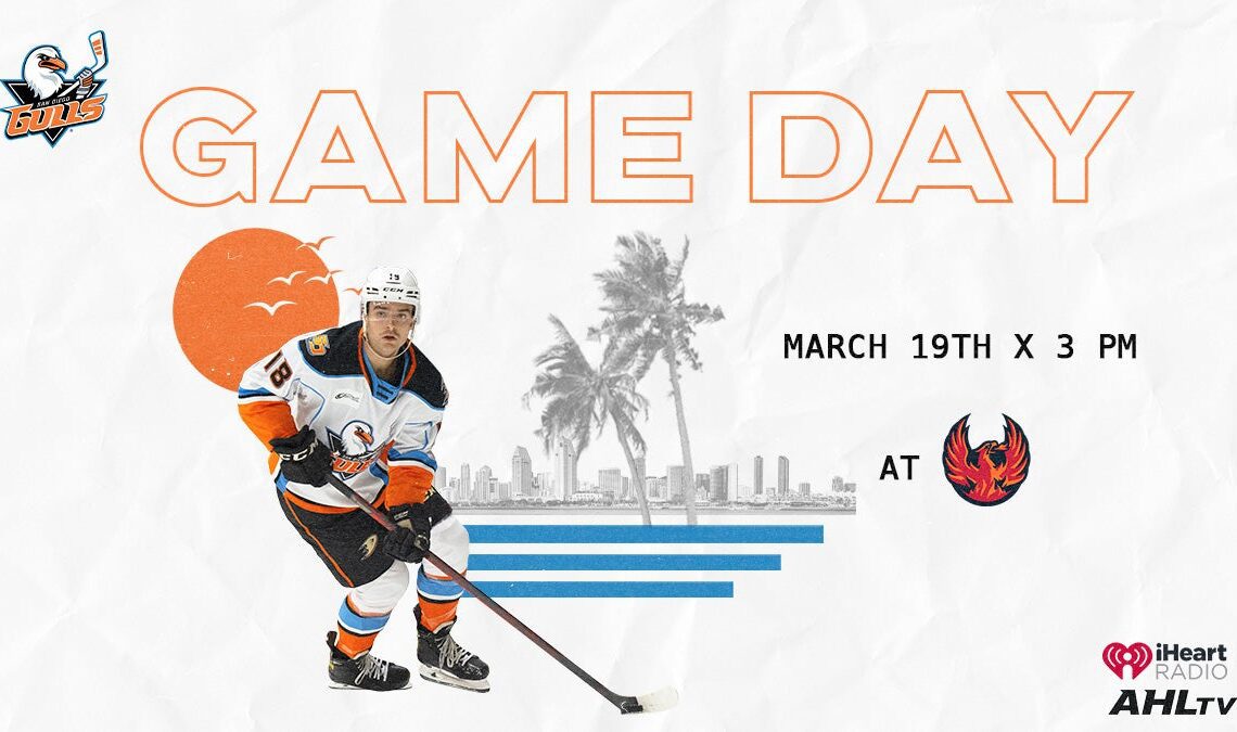 PREVIEW: Gulls, Firebirds Conclude Season Series In Afternoon Matchup