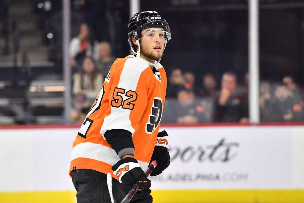 Philadelphia Flyers Recall Elliot Desnoyers, Tyson Foerster