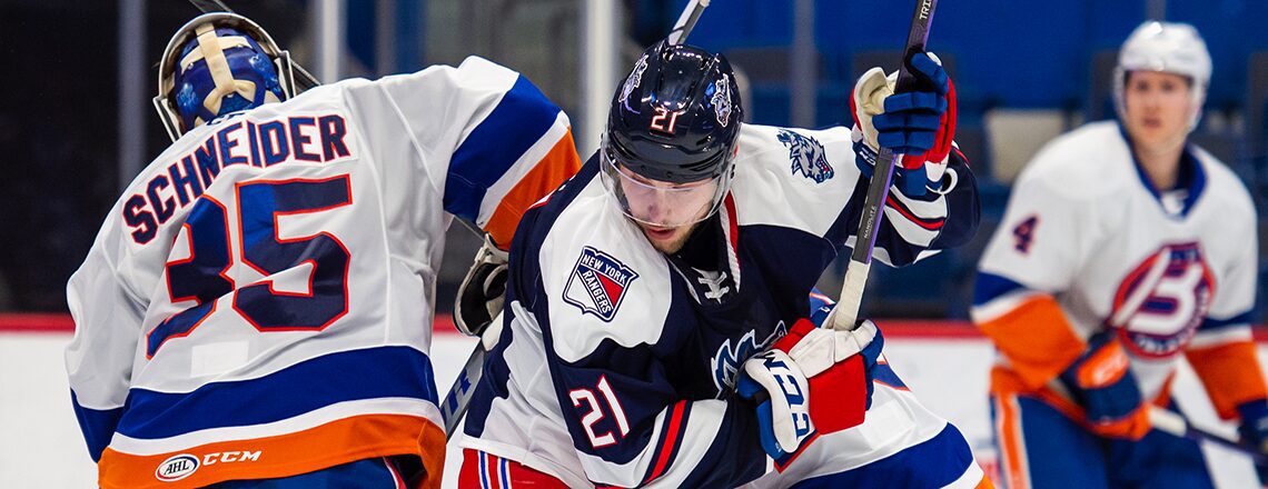 SIX DIFFERENT PLAYERS SCORE AS WOLF PACK COMPLETE 7-5 COMEBACK WIN OVER ISLANDERS