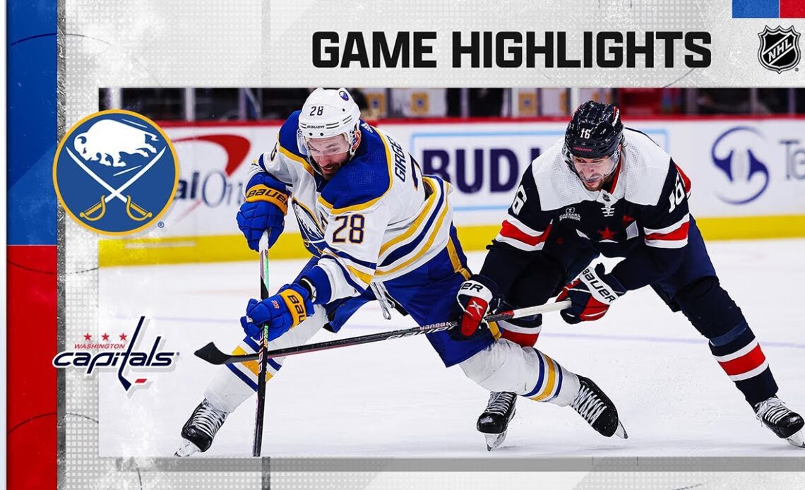 Sabres @ Capitals 3/15 | NHL Highlights 2023