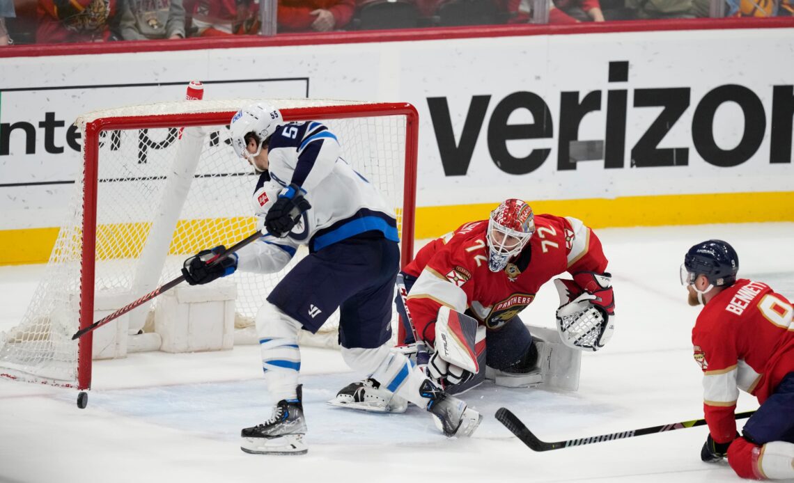 Scheifele scores OT winner to lead Jets past Panthers for 3rd win in past 12 games