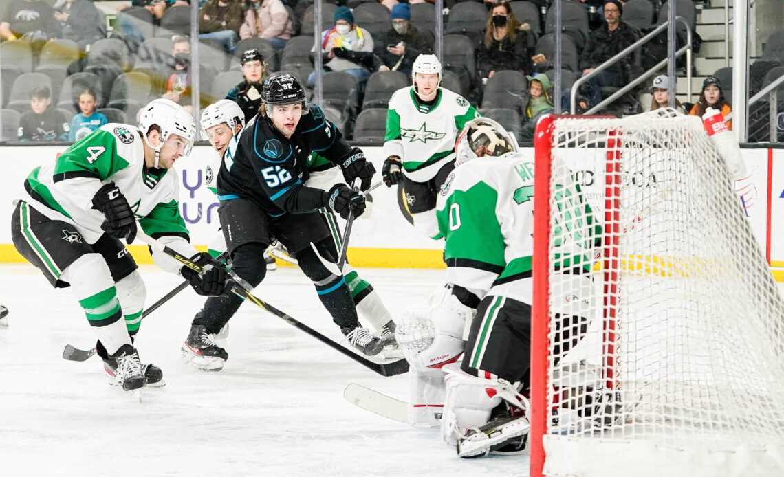 Texas Earns Point in Overtime Loss at San Jose | Texas Stars