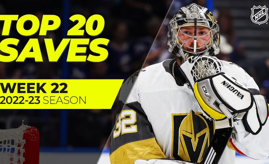 The Best NHL Saves from Week 22 | DeSmith, Georgiev, Quick | 2022-23 Season