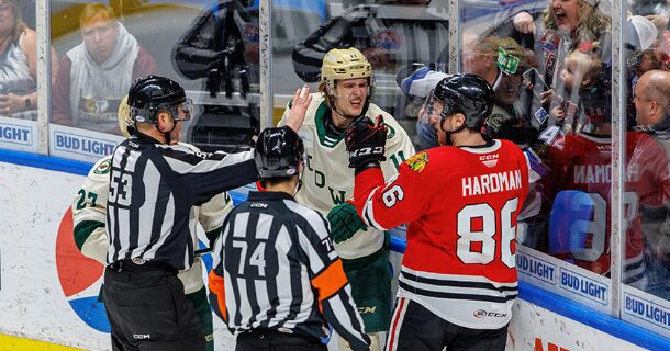 WILD SHUT OUT ICEHOGS, WIN 2-0 IN ROCKFORD